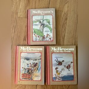 1973 vintage McBroom children’s picture books.  Excellent condition.  Set of 3